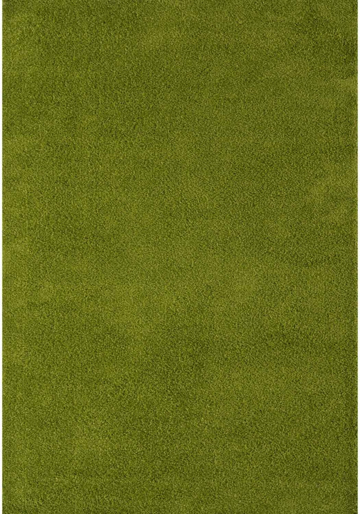 Shaggy Green Rug Soft and Durable, Non-Shedding, High Quality.