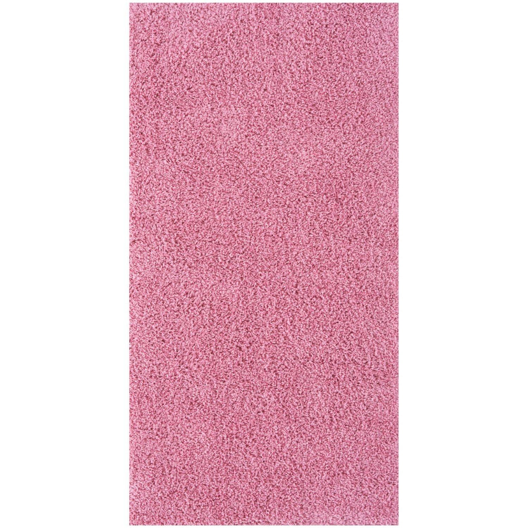 Shaggy Pink Colour Rug durable and soft, high quality