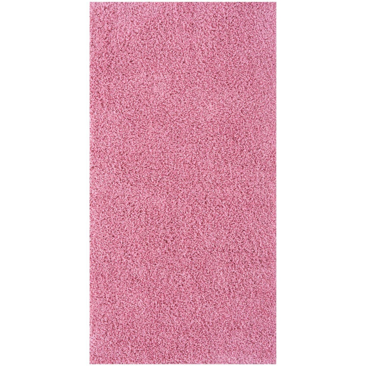 Shaggy Pink Colour Rug durable and soft, high quality