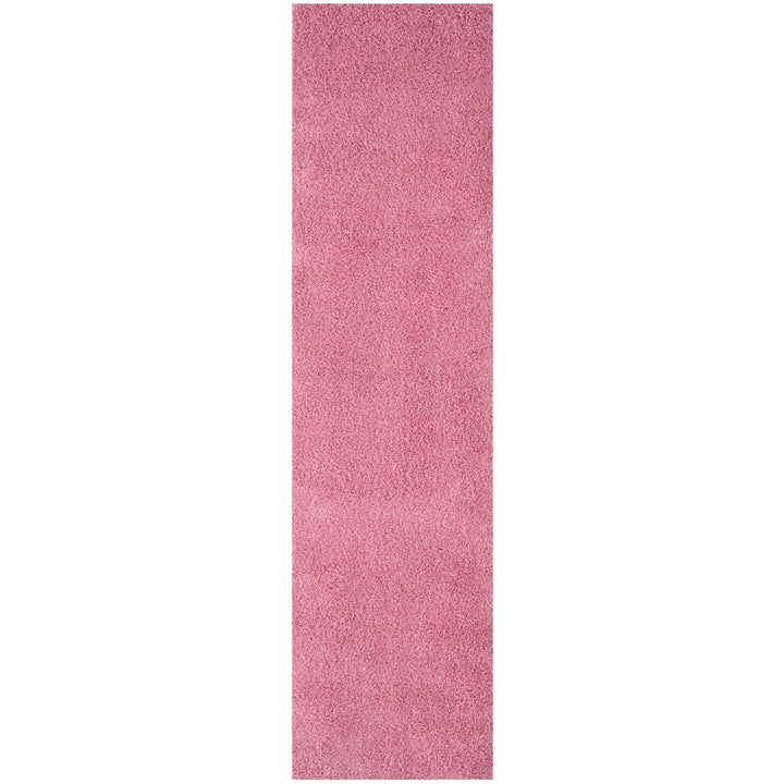 Shaggy Pink Colour Rug durable and soft, high quality