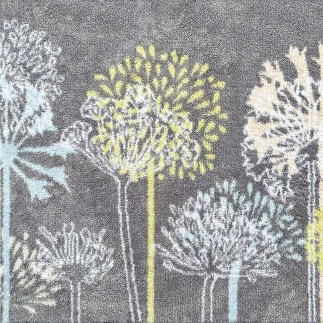 Eco-Friendly Washable Floral Mat – Non-Slip & Ultra-Absorbent