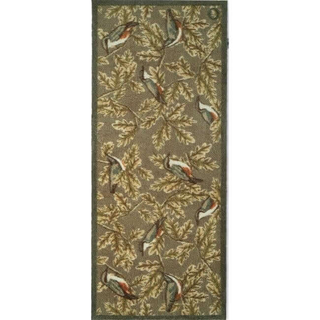 The Rugs Eco-Friendly Washable Birds Mat |UK-Made Floor Care