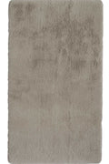 Luxury Fur Beige Shaggy Rug – Ultra-Soft Geometric
