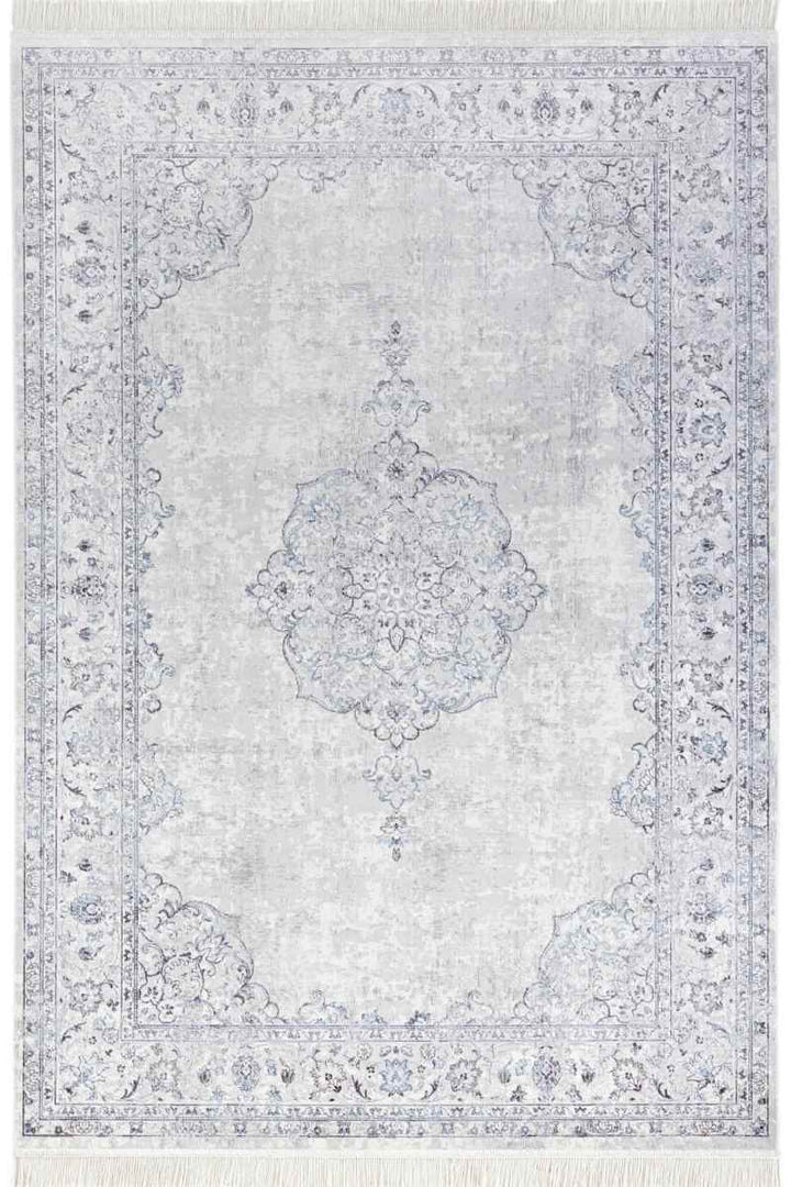 The Rugs Fringed Vintage Medallion Rug - Classic Elegance