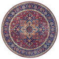 Oriental Anthea Red Rug Medallion Design