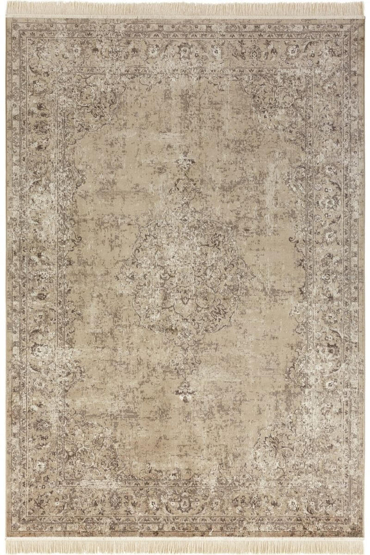 The Rugs Fringed Vintage Medallion Rug - Classic Elegance