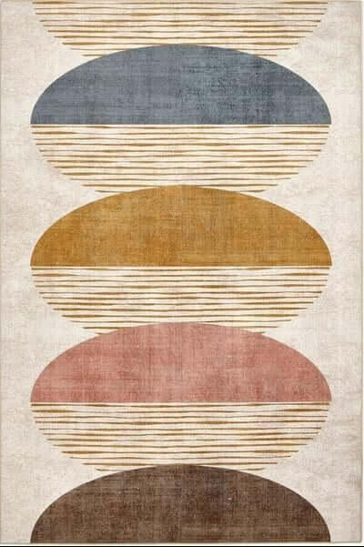 The Rugs Eco-Washable Oval Eclipse Rug | Stylish & Practical