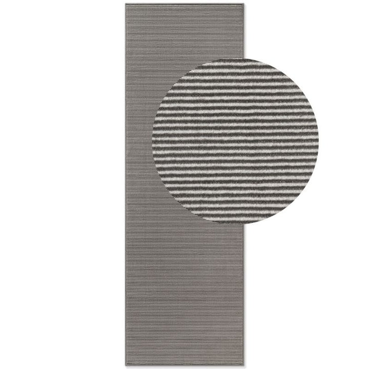 Perles Shortpile Rug Dolomite – Modern Striped