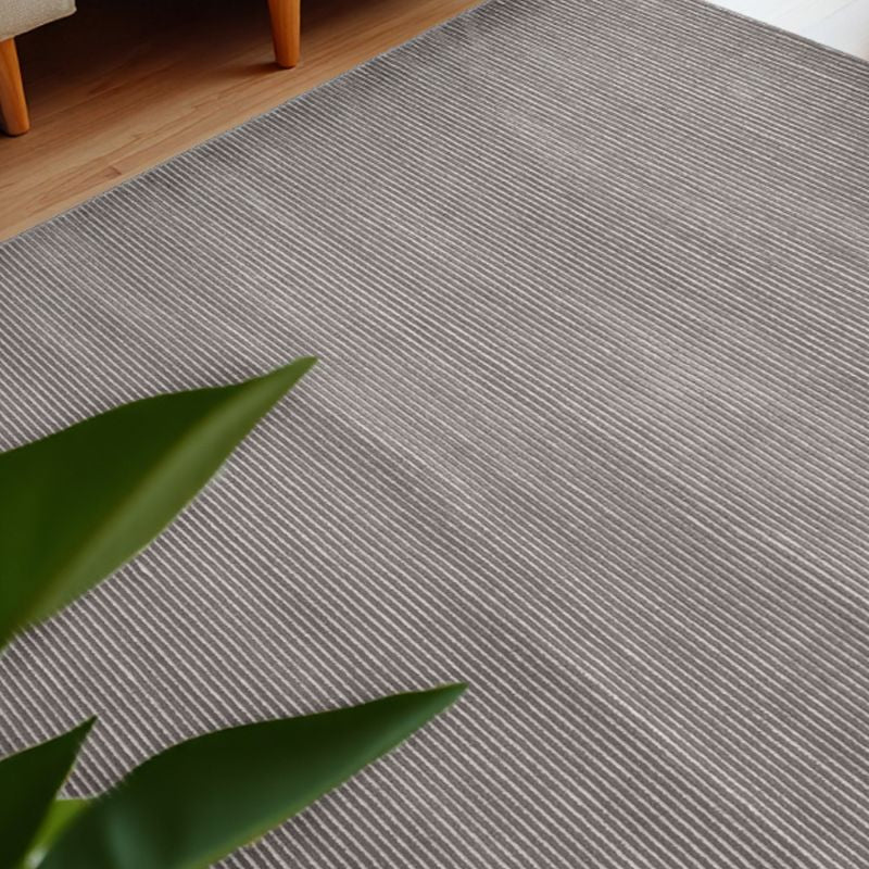 Perles Shortpile Rug Dolomite – Modern Striped