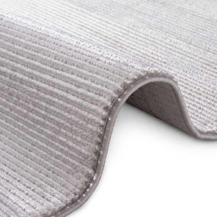 Perles Shortpile Rug Dolomite – Modern Striped