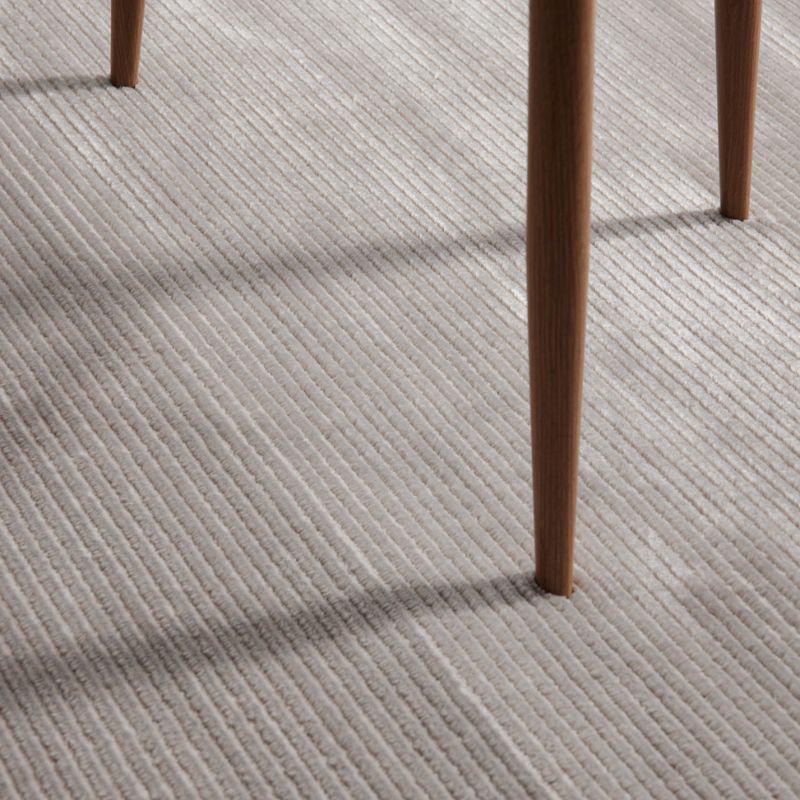 Perles Shortpile Rug Dolomite – Modern Striped