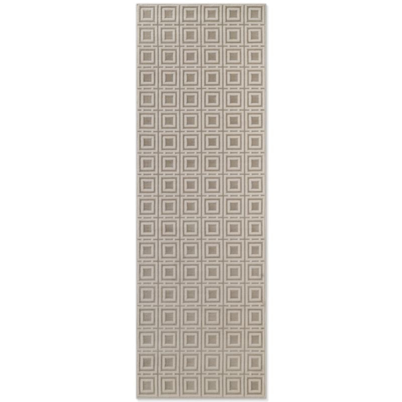 Perles Shortpile Howlite Rug – Modern Geometric
