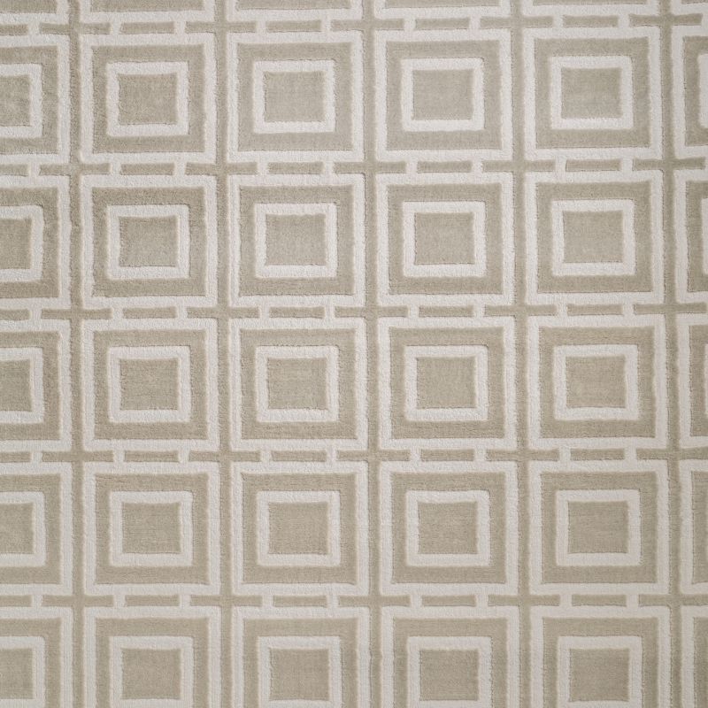 Perles Shortpile Howlite Rug – Modern Geometric