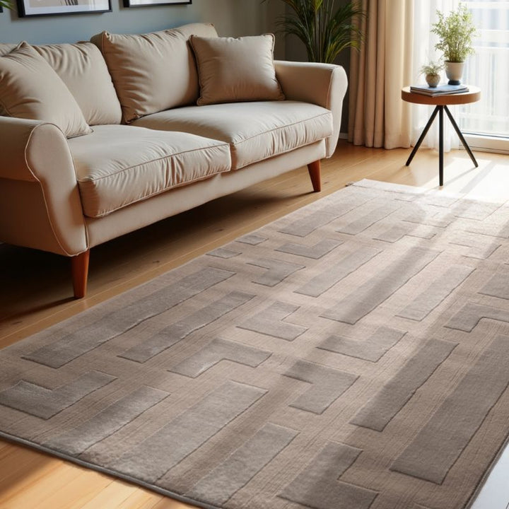 Perles Shortpile Rug – Modern Geometric