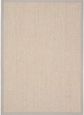 Sisal & Wool Grey Rug – Flat-Weave