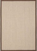 Sisal & Wool Brown Rug – Flat-Weave