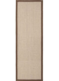 Sisal & Wool Brown Rug – Flat-Weave