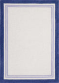 Wool Piper Blue Rug