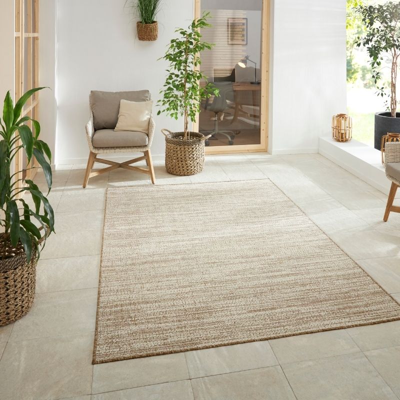 Reversible Indoor & Outdoor Rug Mèlange – Striped Design