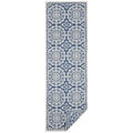Jardin Reversible Blue Runner Indoor-Outdoor