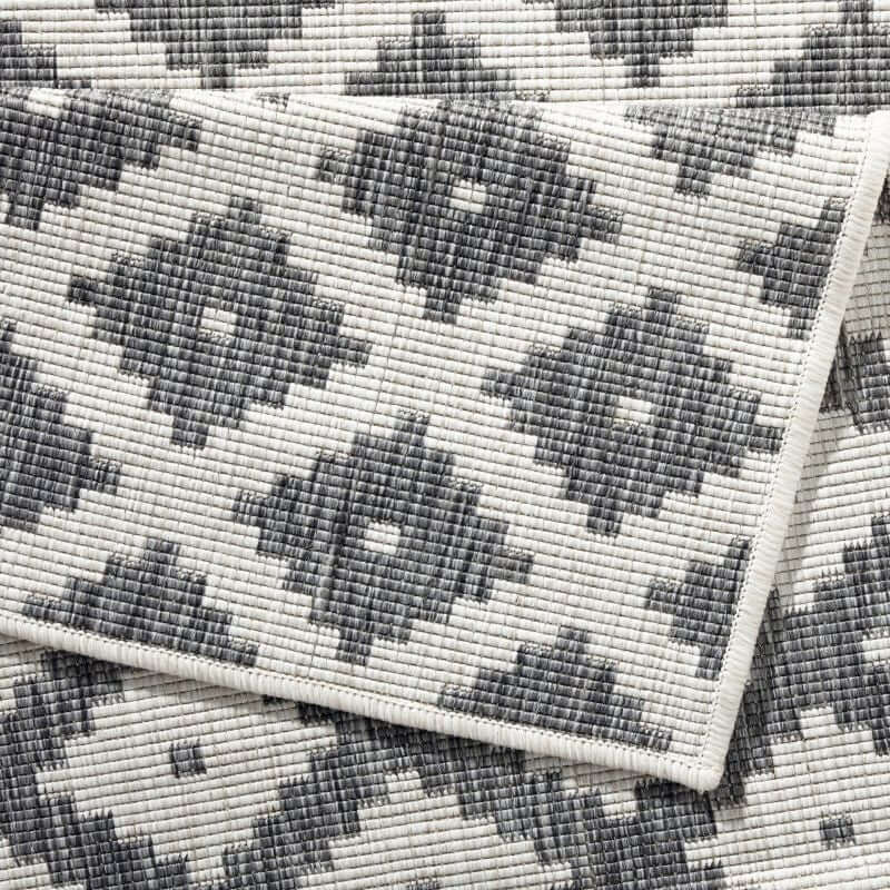 The Rugs Nizza Reversible Indoor-Outdoor Rug - Durable