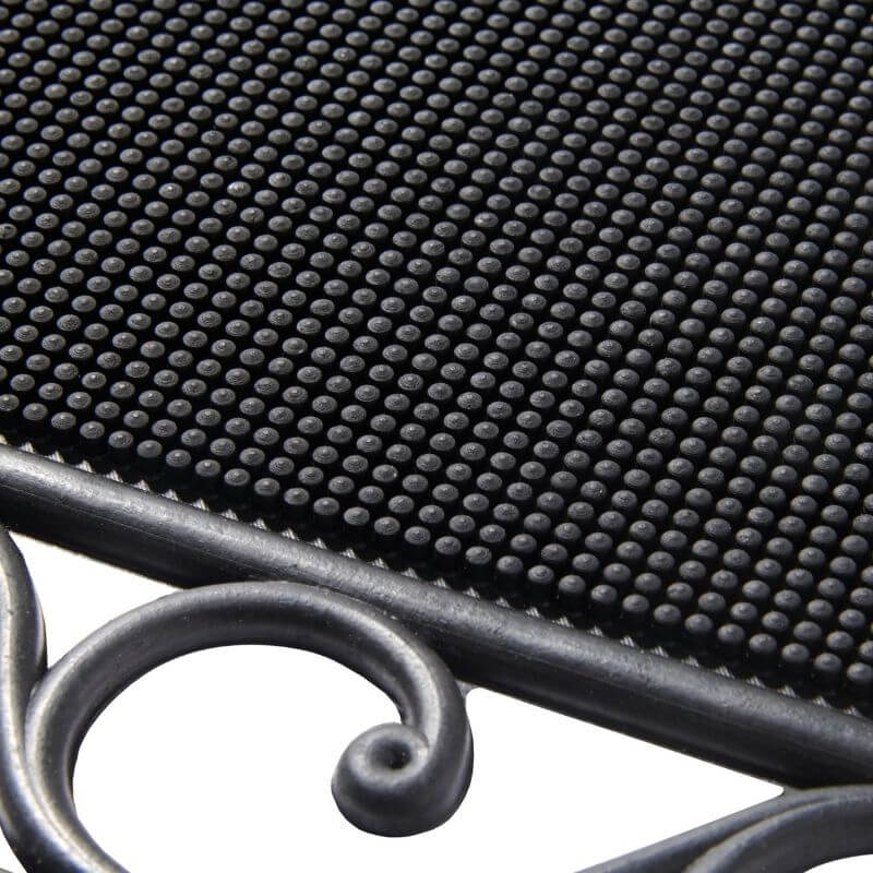 Mix Mats Doormat Cast Iron Design Rubber – 45x75 cm