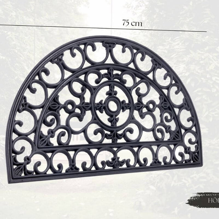 Mix Mats Doormat Cast Iron Design Rubber – 45x75 cm