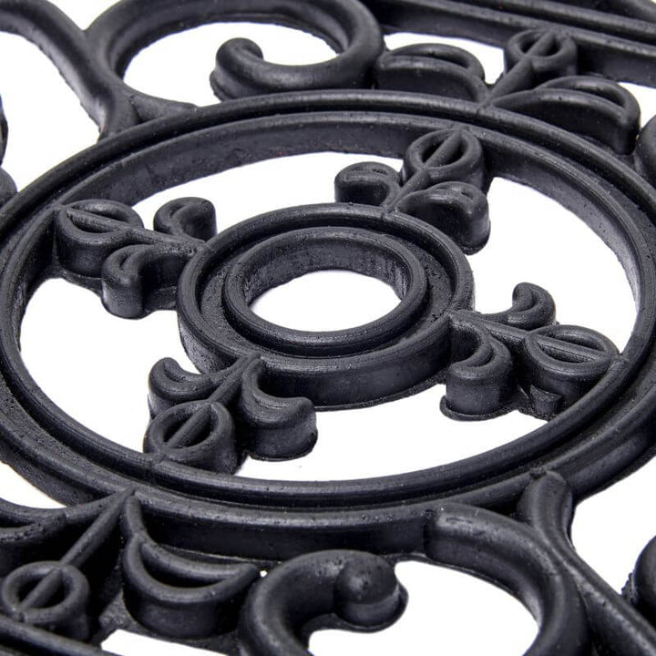 Mix Mats Doormat Cast Iron Design Rubber – 45x75 cm