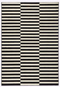 Velours Panel Design Black & Cream