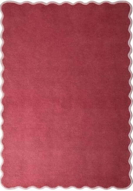 The Rugs Scalloped Elsie Bordered Design | Elegant Wool Rugs