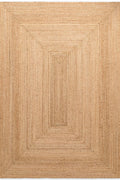 Sharmila Jute Rug Natural Brown - Handwoven
