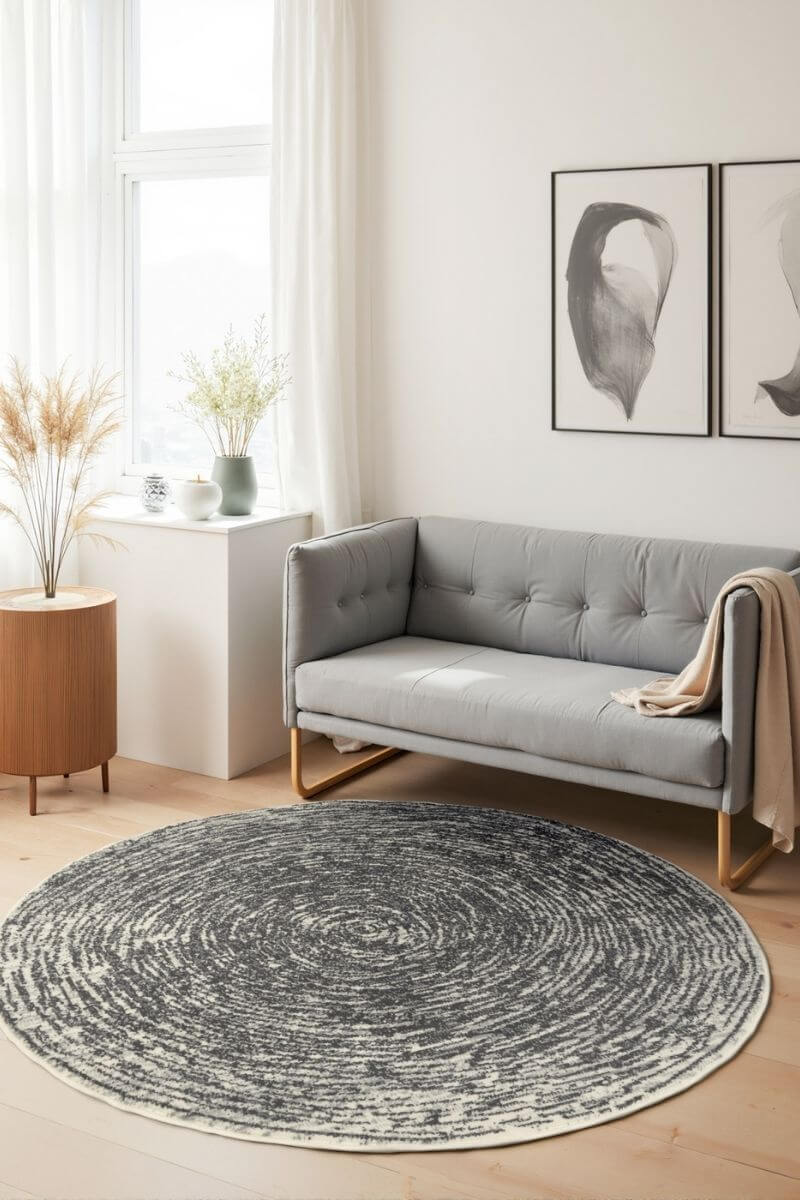 The Rugs Gloria Round Rug Cavallo -Quality & Stylish Comfort