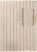 Sierra Natural Cream Gold Jute Rug
