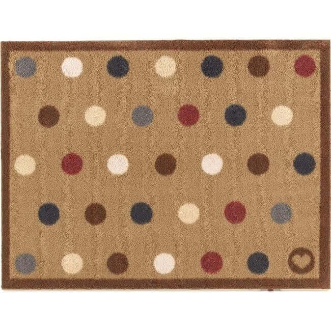 The Rugs Eco-Friendly Washable Dots Mat |Stylish & Practical