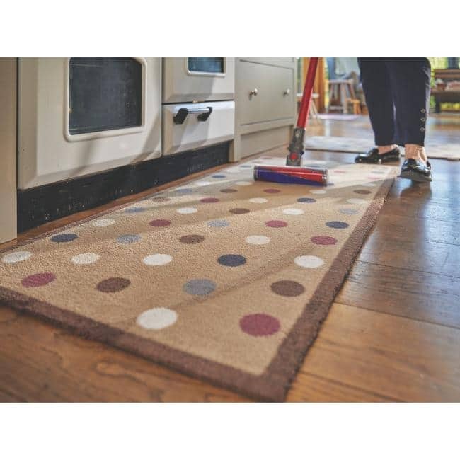 The Rugs Eco-Friendly Washable Dots Mat |Stylish & Practical