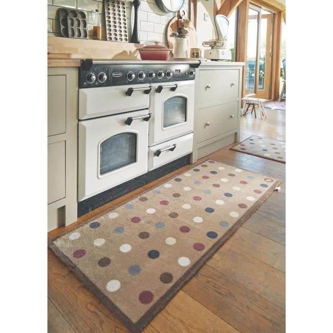 The Rugs Eco-Friendly Washable Dots Mat |Stylish & Practical