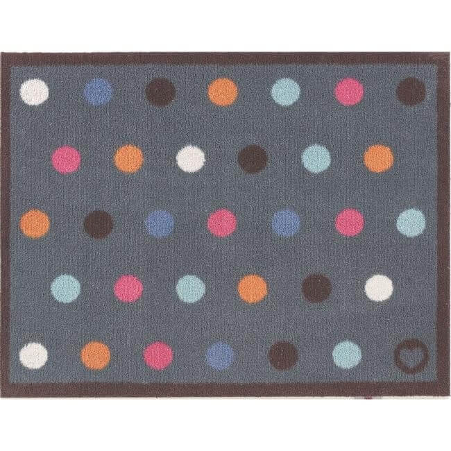 The Rugs Eco-Friendly Washable Dots Mat |Stylish & Practical