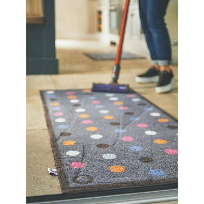 The Rugs Eco-Friendly Washable Dots Mat |Stylish & Practical