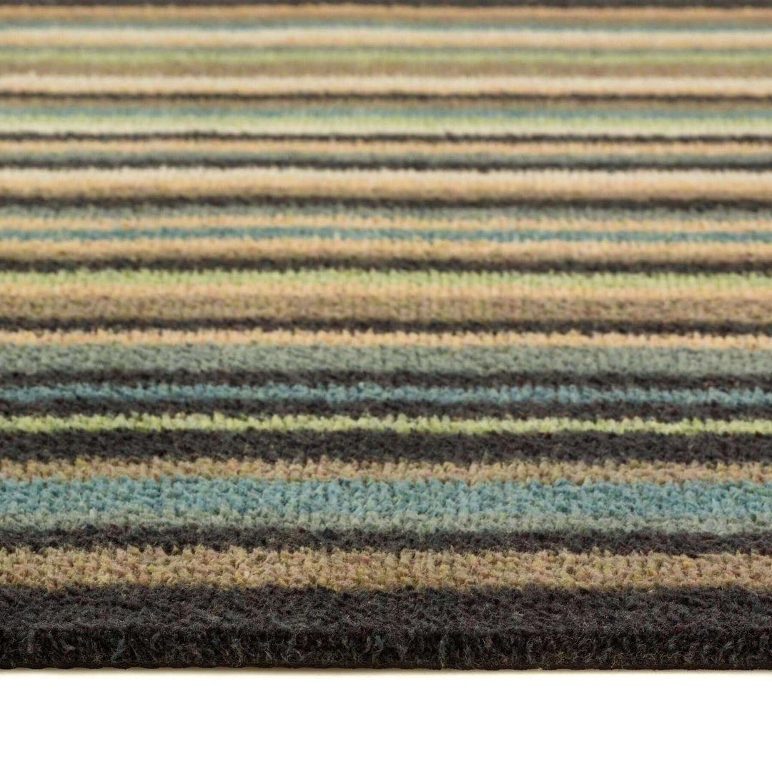 The Rugs Eco-Friendly Washable Striped Mat | Trap 95% Dirt