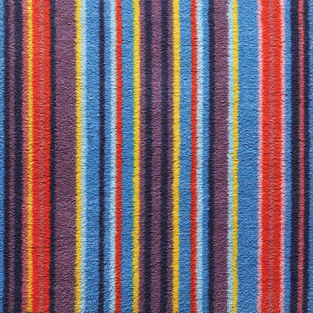 The Rugs Eco-Friendly Washable Striped Multicolour Mat | Trap 95% Dirt