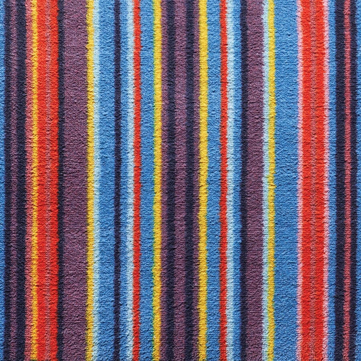 The Rugs Eco-Friendly Washable Striped Multicolour Mat | Trap 95% Dirt