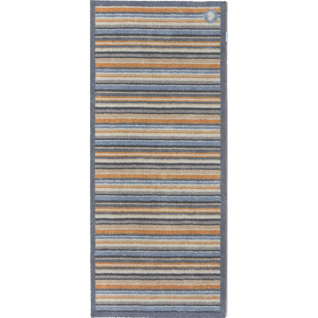 The Rugs Eco-Friendly Washable Striped Mat | Trap 95% Dirt