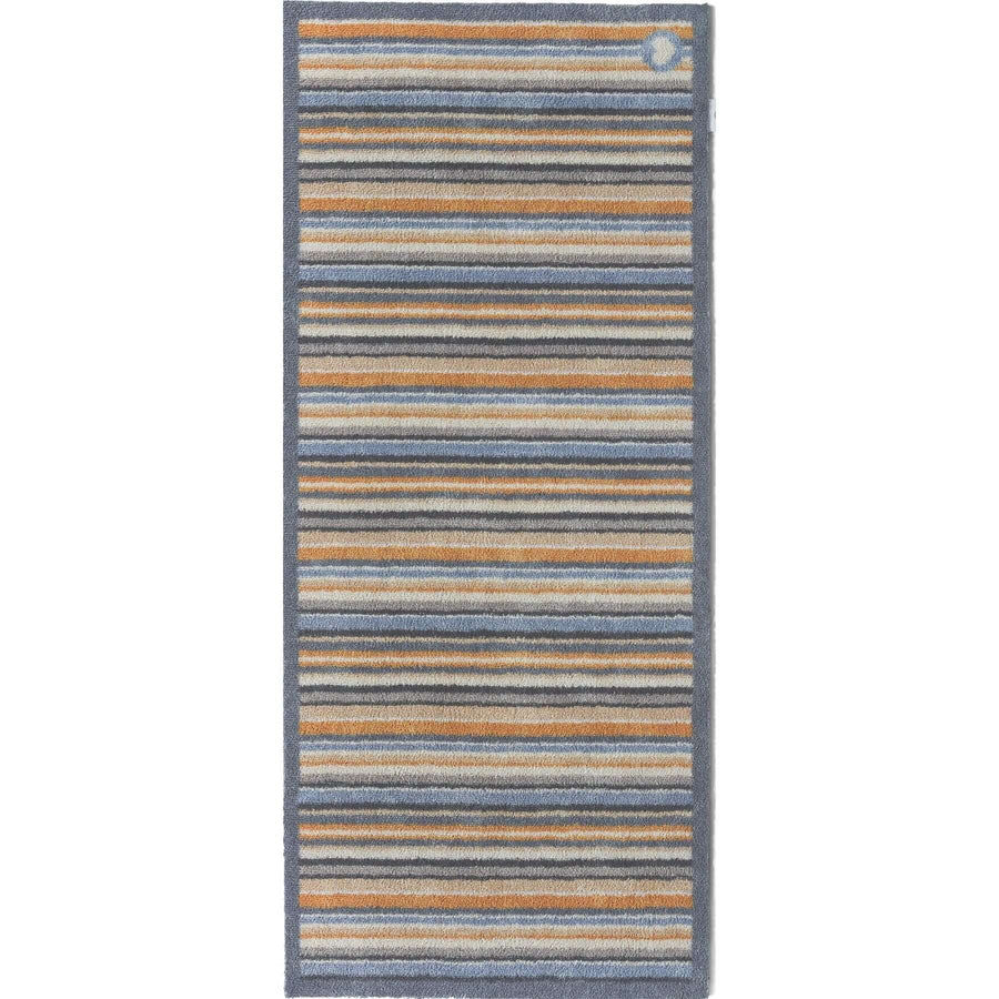 The Rugs Eco-Friendly Washable Striped Mat | Trap 95% Dirt