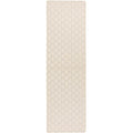 Textured Washable Cream Mat or Runner