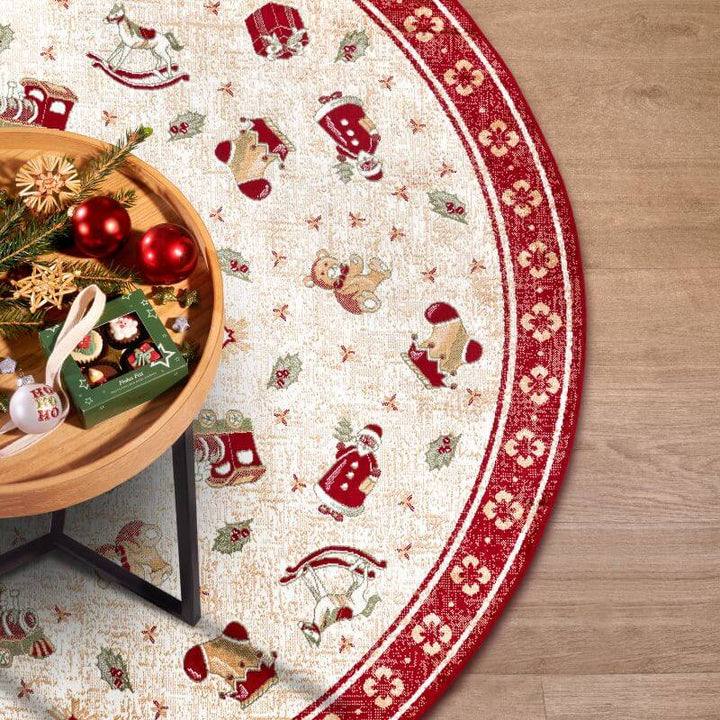 The Rugs Nostalgic Toy-Inspired Rug: Festive Charm Awaits