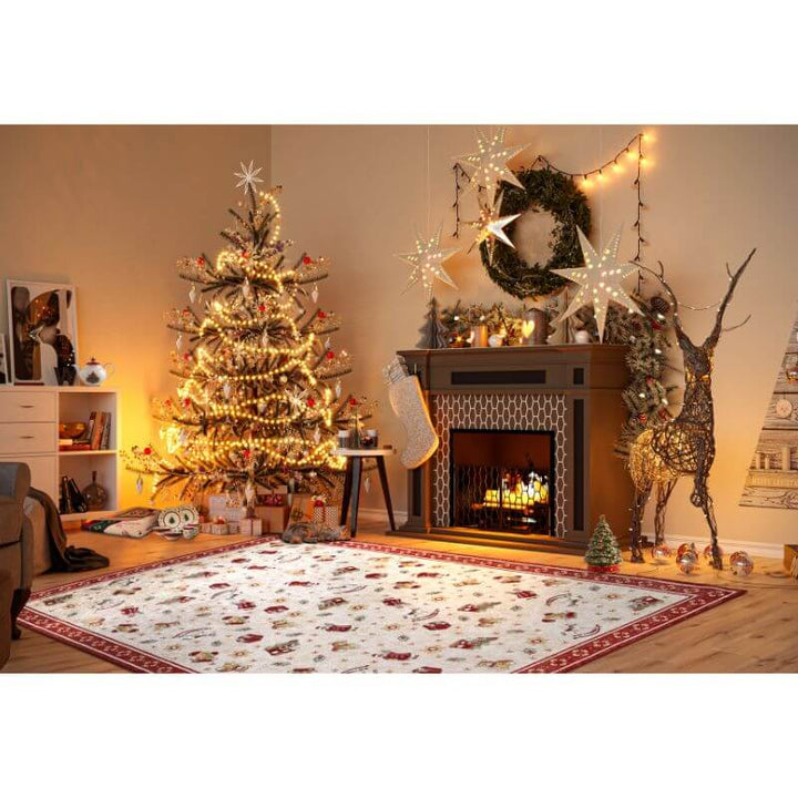 The Rugs Nostalgic Toy-Inspired Rug: Festive Charm Awaits