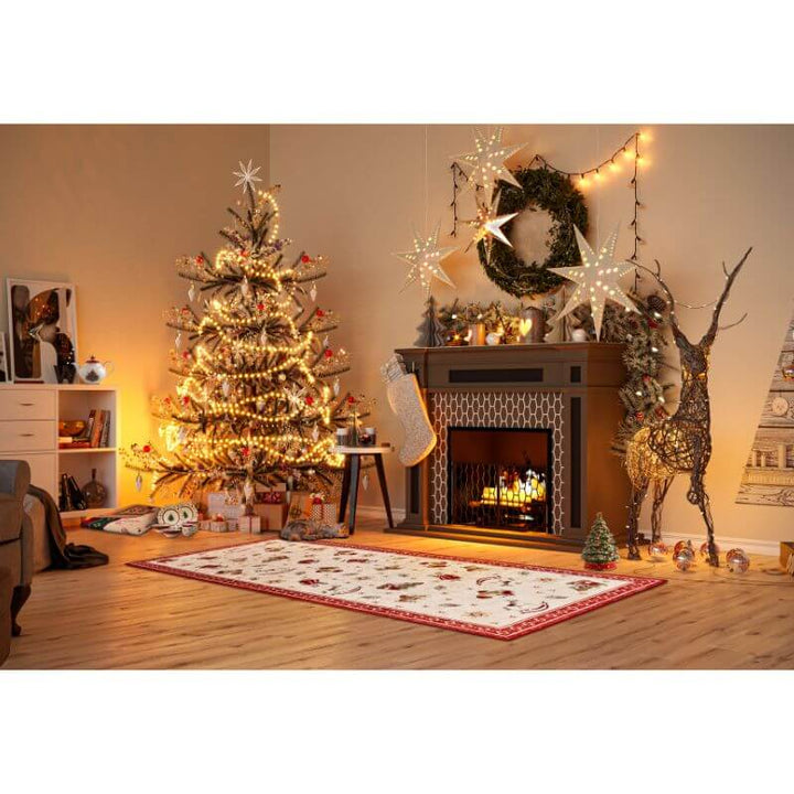 The Rugs Nostalgic Toy-Inspired Rug: Festive Charm Awaits