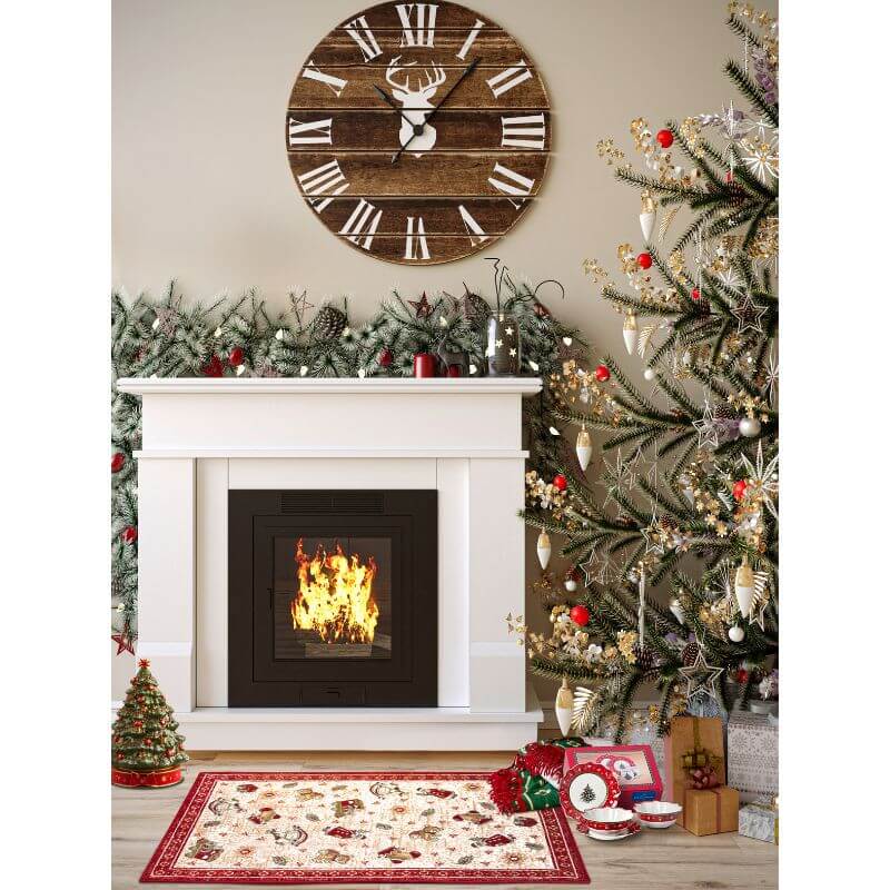 The Rugs Nostalgic Toy-Inspired Rug: Festive Charm Awaits