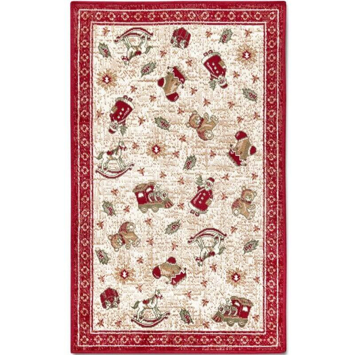 The Rugs Nostalgic Toy-Inspired Rug: Festive Charm Awaits