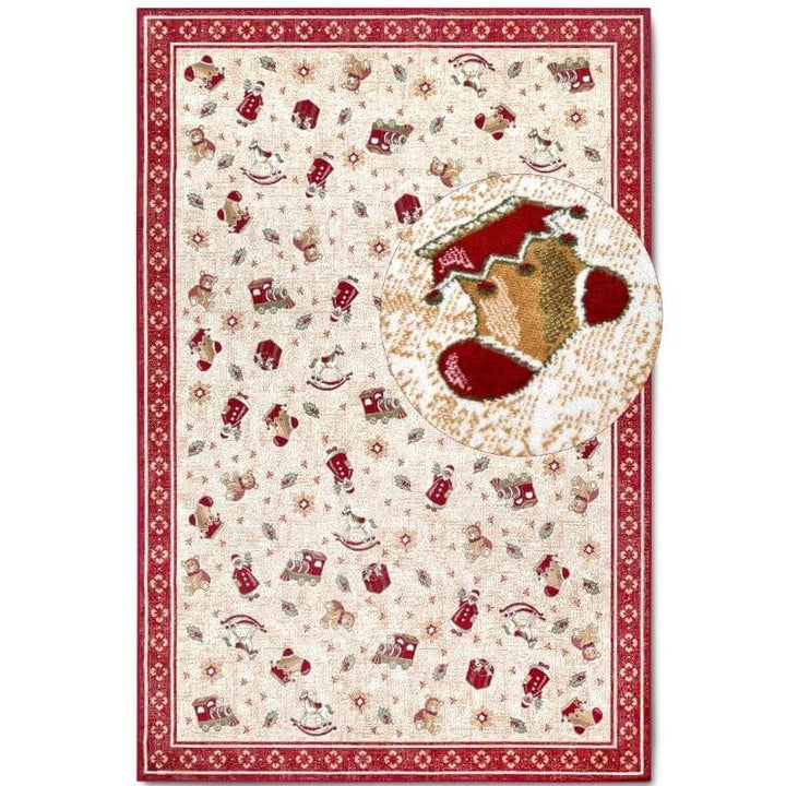 The Rugs Nostalgic Toy-Inspired Rug: Festive Charm Awaits